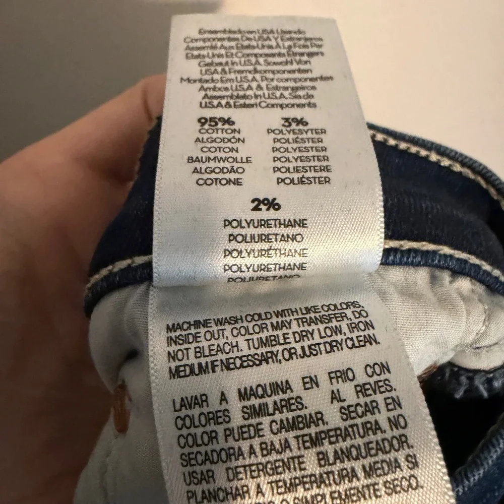 Mother jeans The Tripper Ankle Homecoming High 31 high rise dark wash denim boho